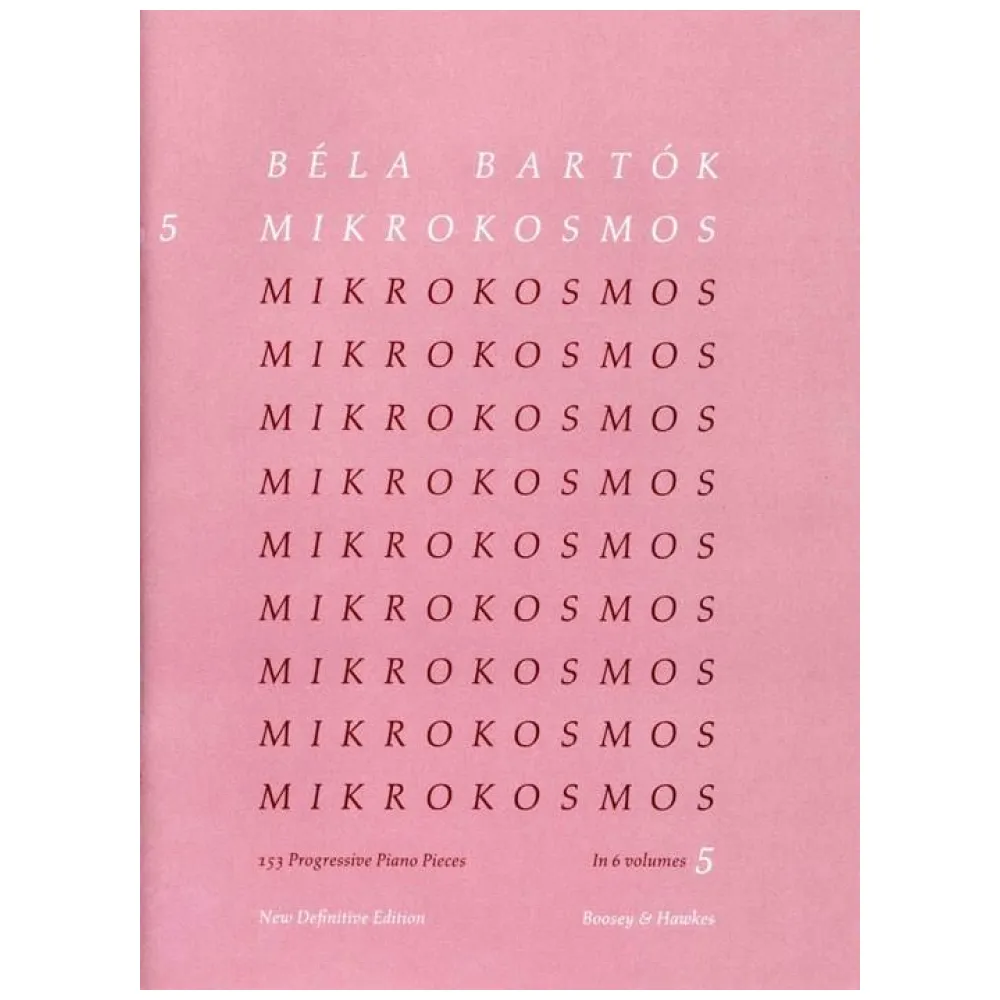 BELA BARTOK MIKROKOSMOS VOL. V