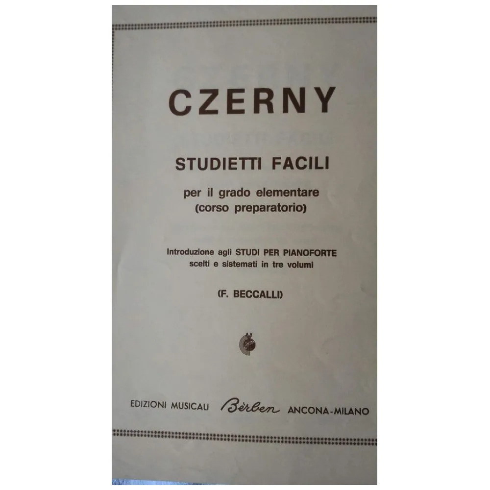 CZERNY STUDIETTI FACILI