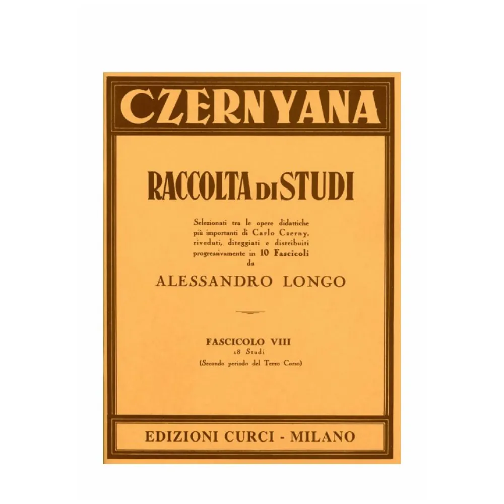 ALESSANDRO LONGO CZERNYANA VOL.VIII