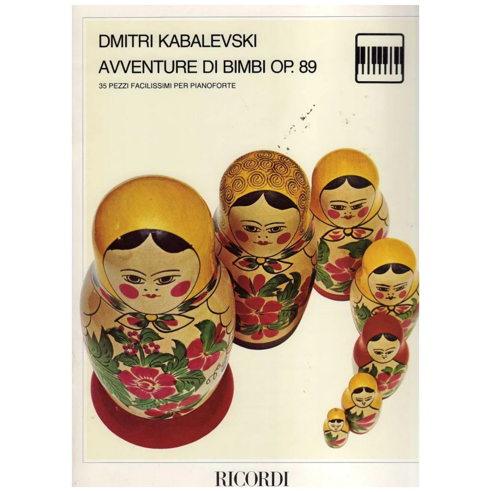 DMITRI KABALEVSKI AVVENTURE DI BIMBI OP.89