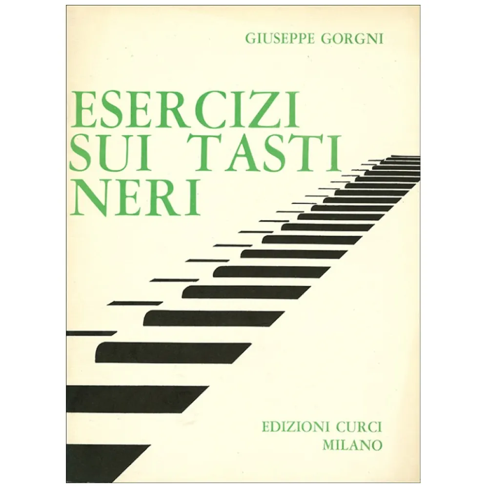 GIUSEPPE GORGNI ESERCIZI SUI TASTI NERI