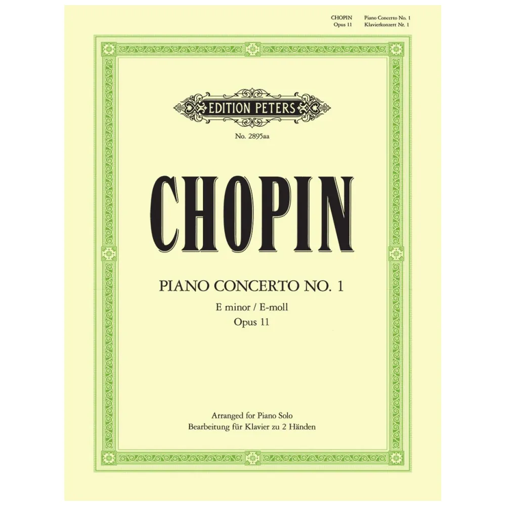 CHOPIN PIANO CONCERTO N°1 E MINOR OPUS 11