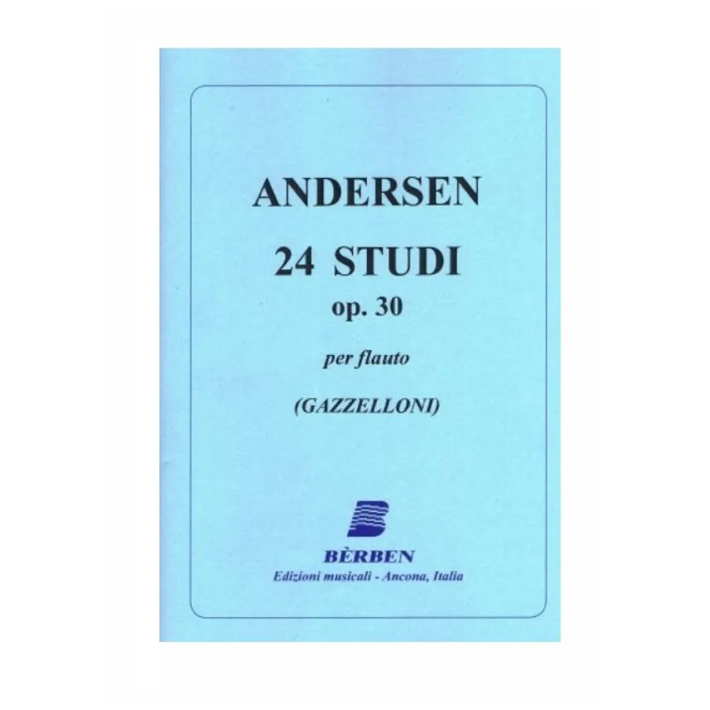 ANDERSEN 24 STUDI OP.30 PER FLAUTO