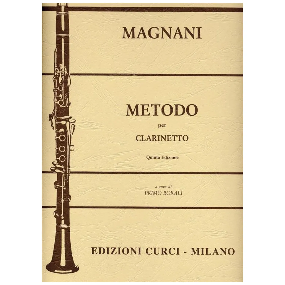 MAGNANI METODO PER CLARINETTO