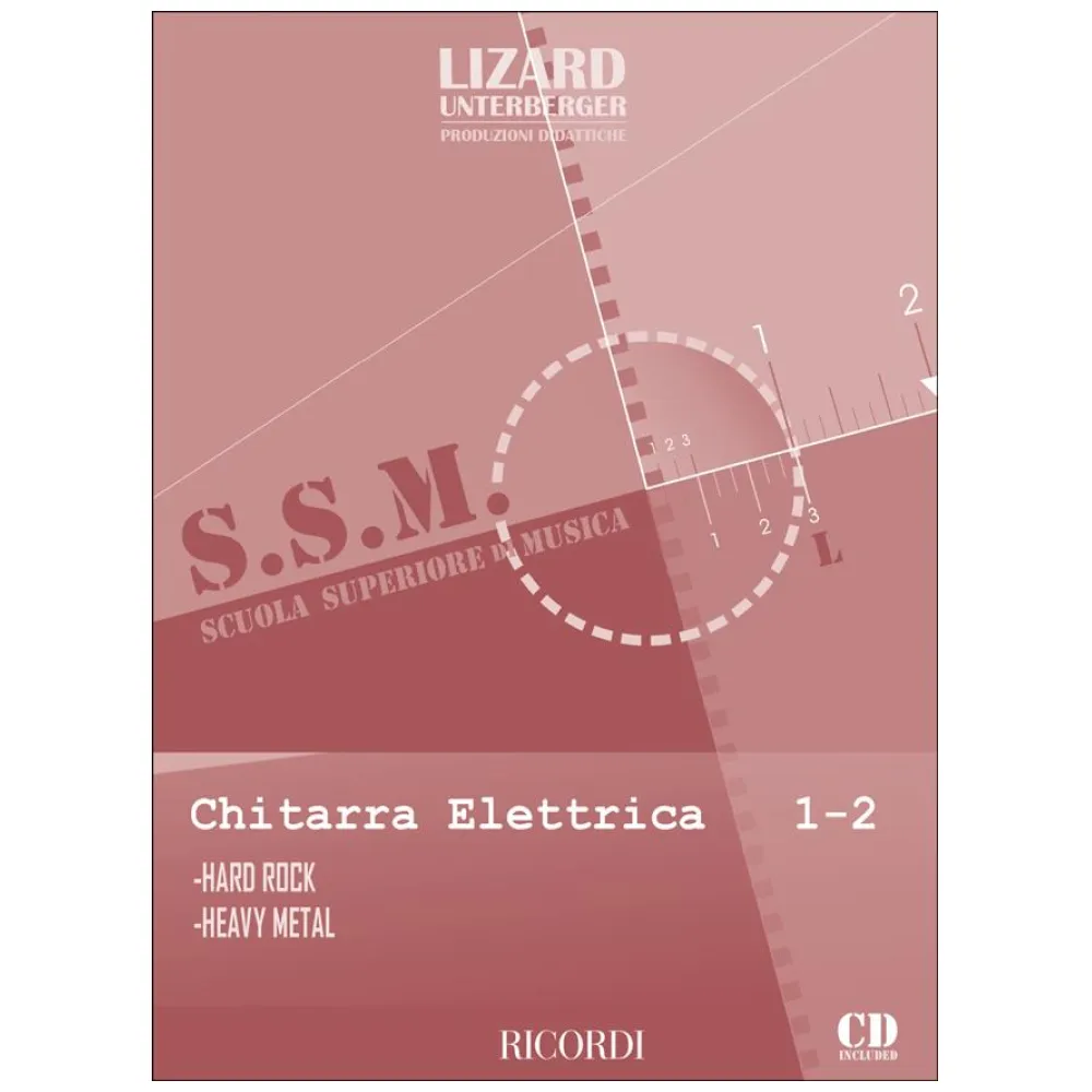 CHIATARRA ELETTRICA 1-2 LIZARD HARD ROCK HEAVY METAL