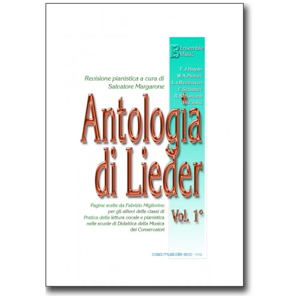 ANTOLOGIA DI LIEDER VOL. 1°