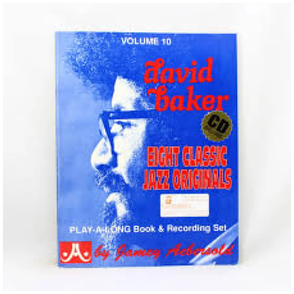 JAMEY AEBERSOLD VOL 10 DAVID BAKER EIGHT CLASSIC JAZZ ORIGINALS