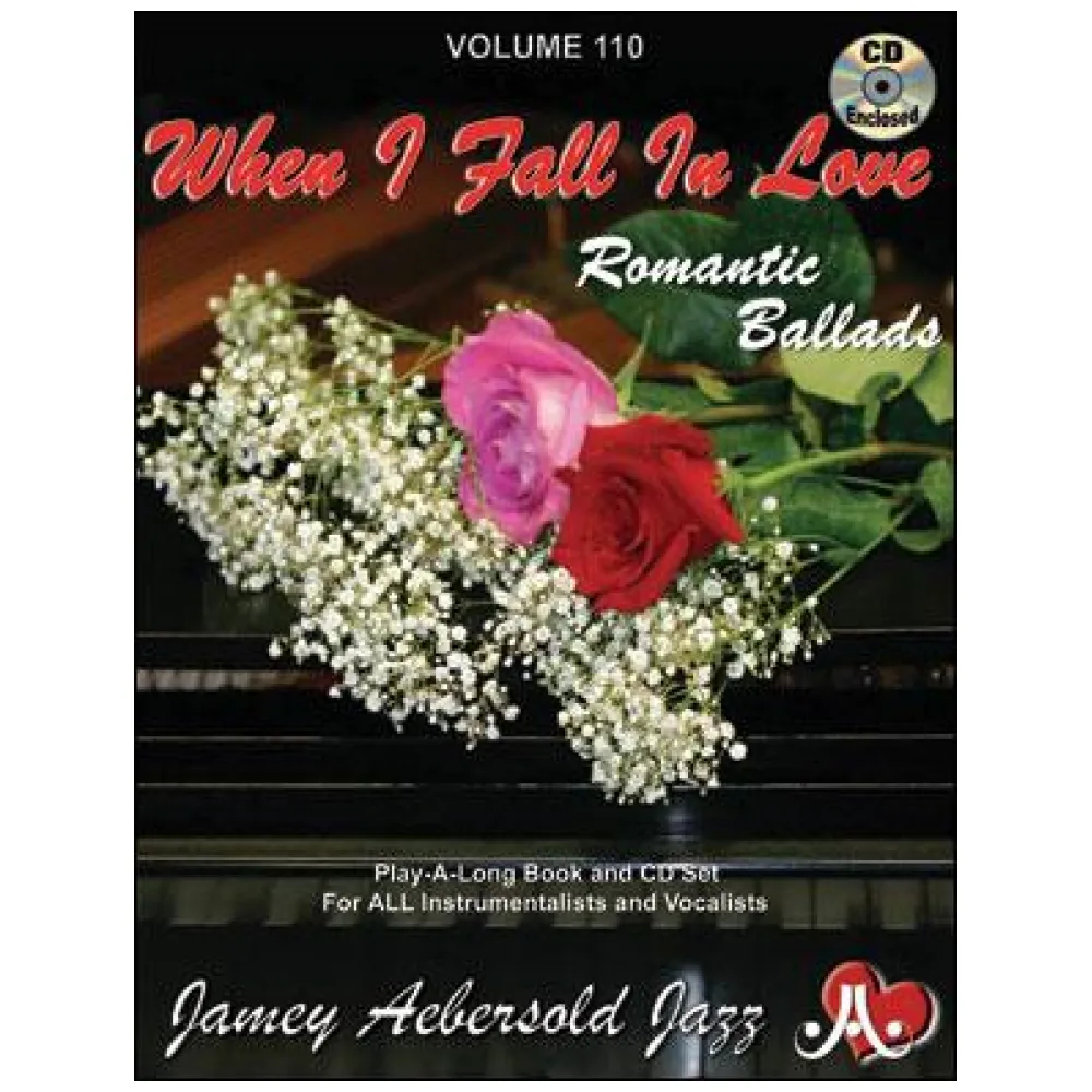 JAMEY AEBERSOLD VOL 110 WHEN I FALL IN LOVE ROMANTIC BALLADS