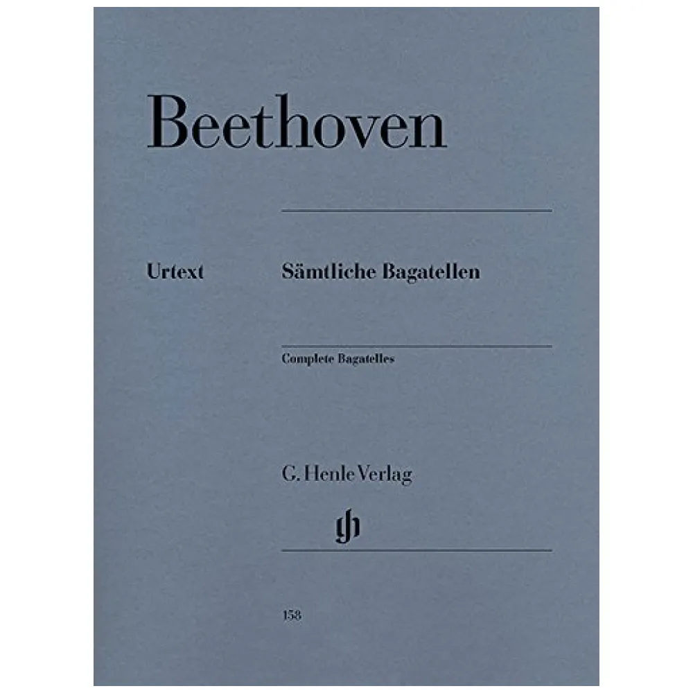 BEETHOVEN SAMTLICHE BAGATELLEN URTEXT