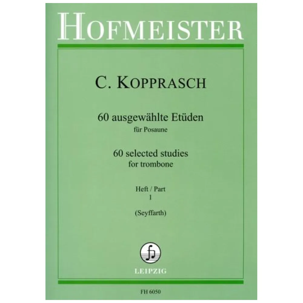 KOPPRASCH 60 SELECTED STUDIES FOR TROMBONE PART I