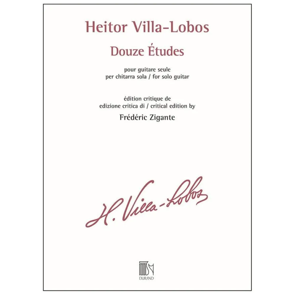 HEITOR VILLA LOBOS DOUZE ETUDES