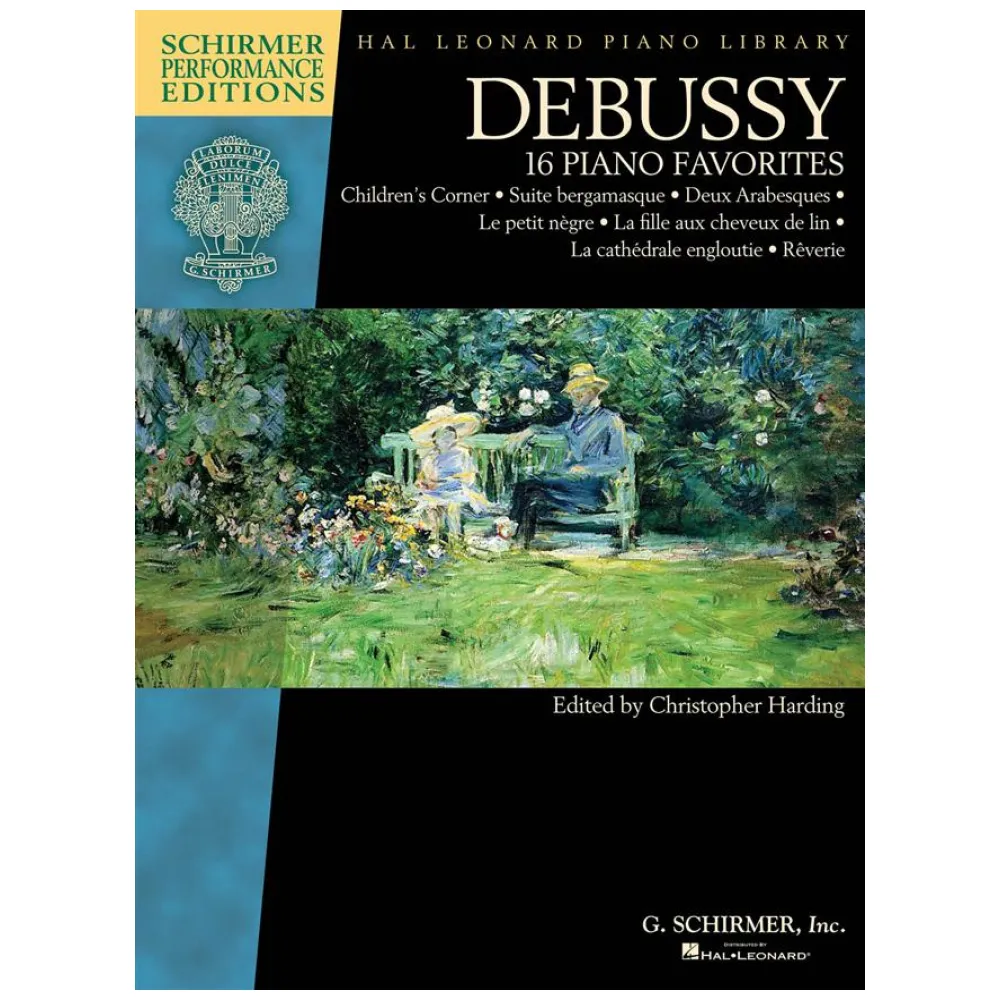 CLAUDE DEBUSSY 16 PIANO FAVORITE