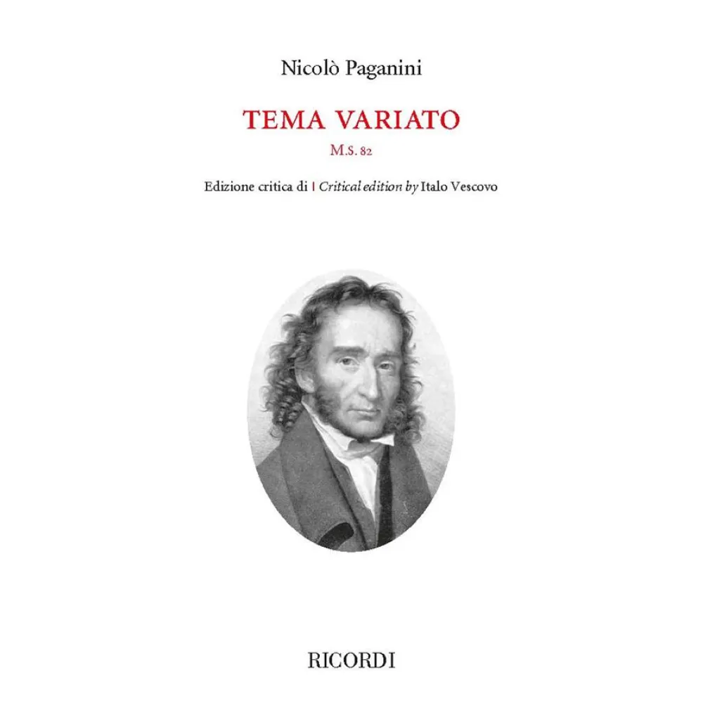 NICOLO’ PAGANINI TEMA VAROATO M.S.82