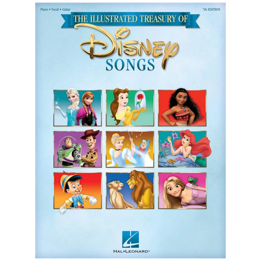 THE ILLUSTRATED TREASURY OF DISNEY SONGS