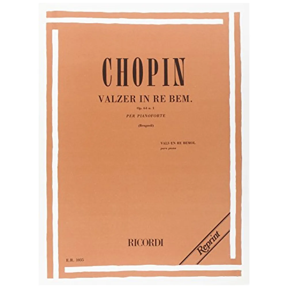 CHOPIN VALZER IN RE/B OP.64 N°1