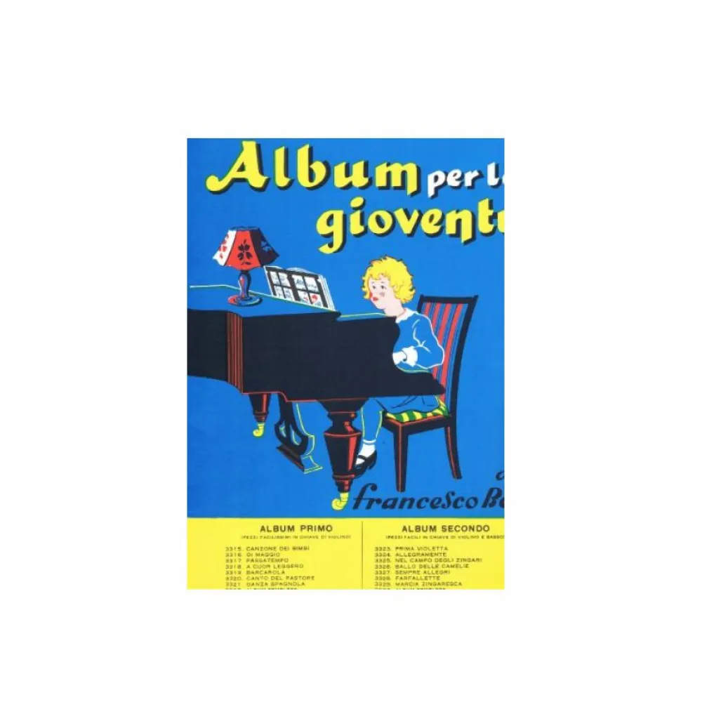 FRANCESCO BEHR ALBUM PER LA GIOVENTU’ ALBUM SECONDO