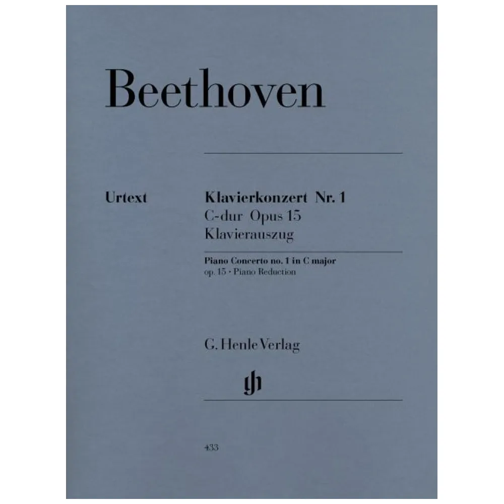 BEETHOVEN CONCERTO PER PIANO E ORCHESTRA N°1 OP.15 URTEXT