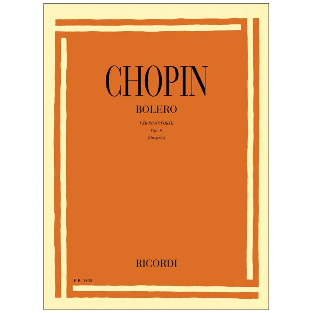 CHOPIN BOLERO OP19