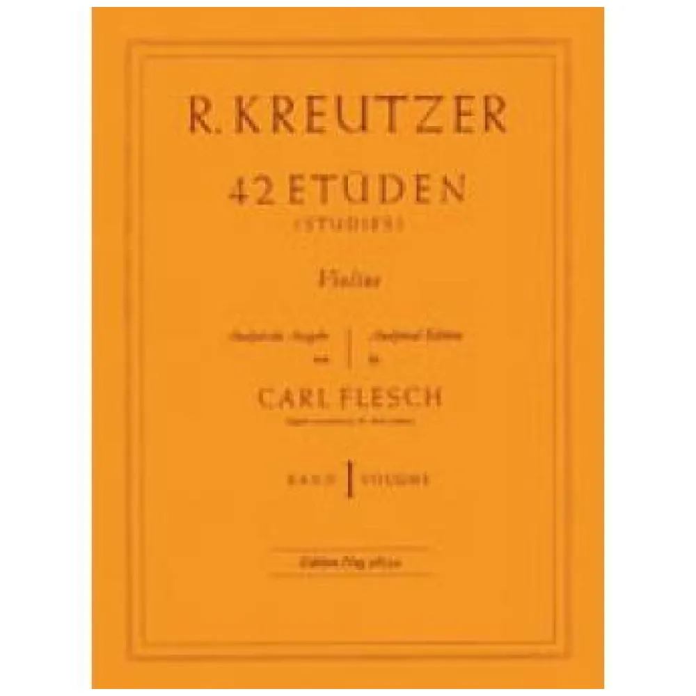 KREUTZER 42 STUDI PER VIOLINO