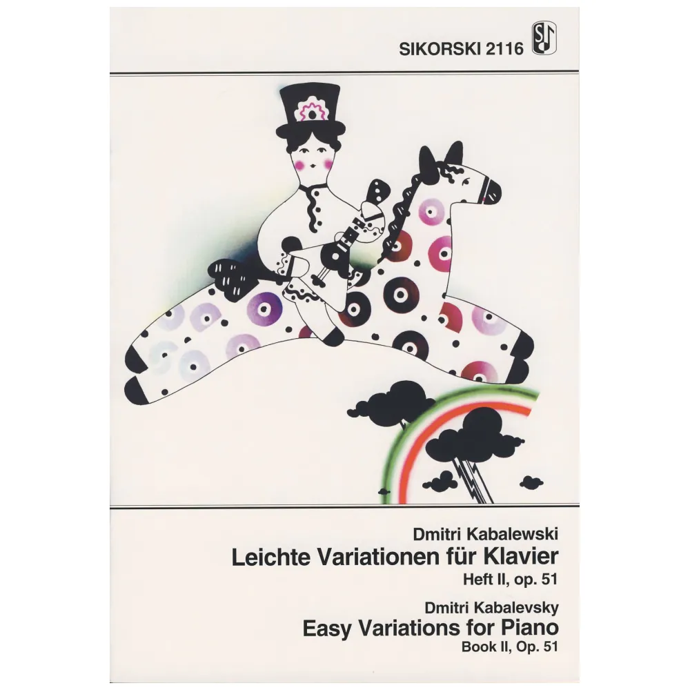 DMITRI KABALEVSKY EASY VARIATIONS FOR PIANO BOOK II OP.51