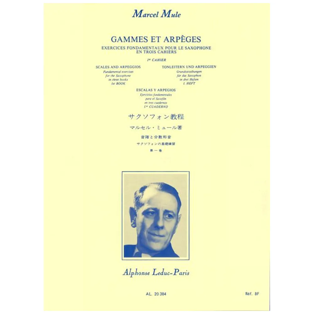 MARCEL MULE GAMMES ET ARPEGES 1° VOL.