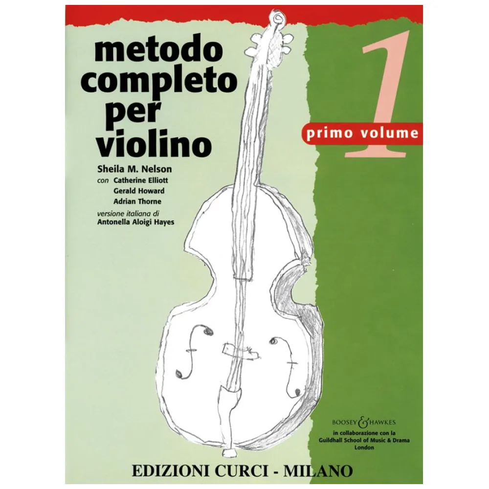 SHEILA M. NELSON METODO COMPLETO PER VIOLINO VOL.1