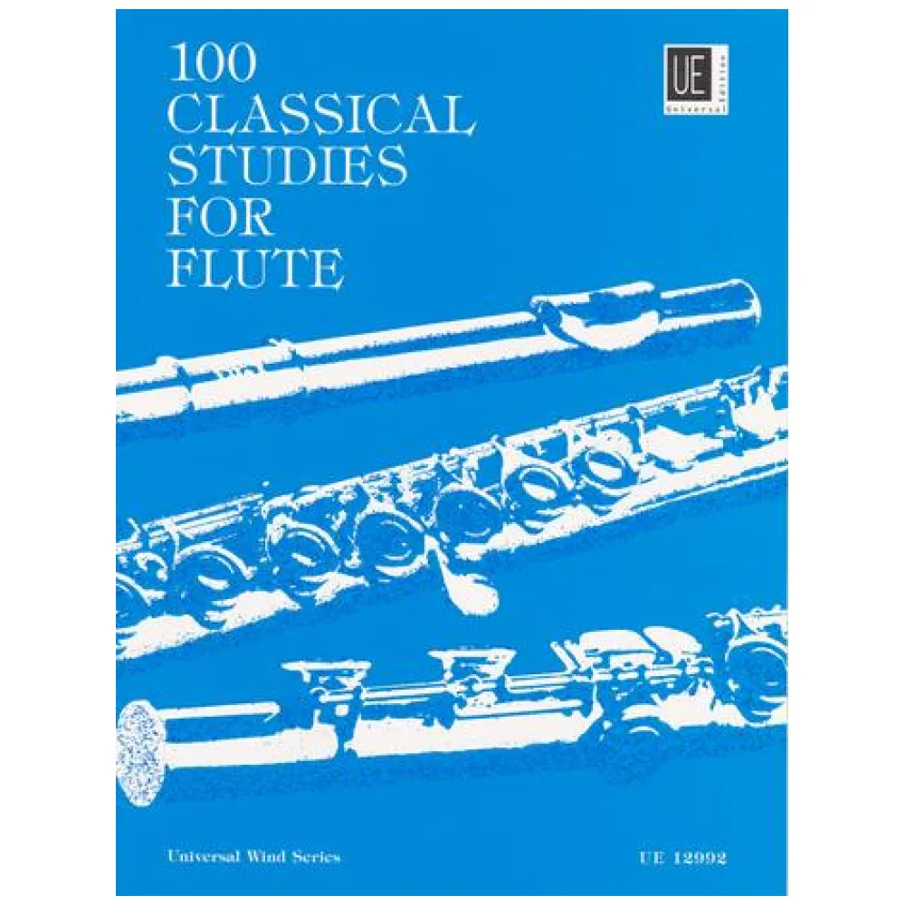 FRANS VESTER 100 CLASSICAL STUDIES FOR FLUTE