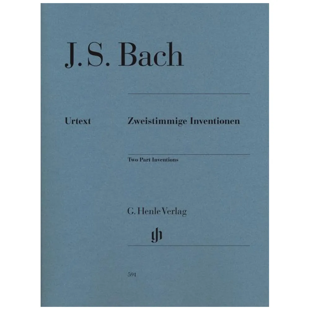 BACH INVENZIONI A DUE VOCI URTEXT