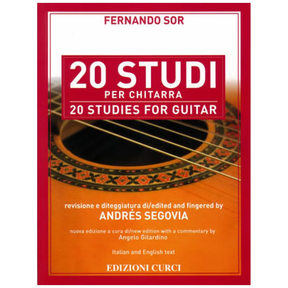 FERNANDO SOR 20 STUDI CURCI