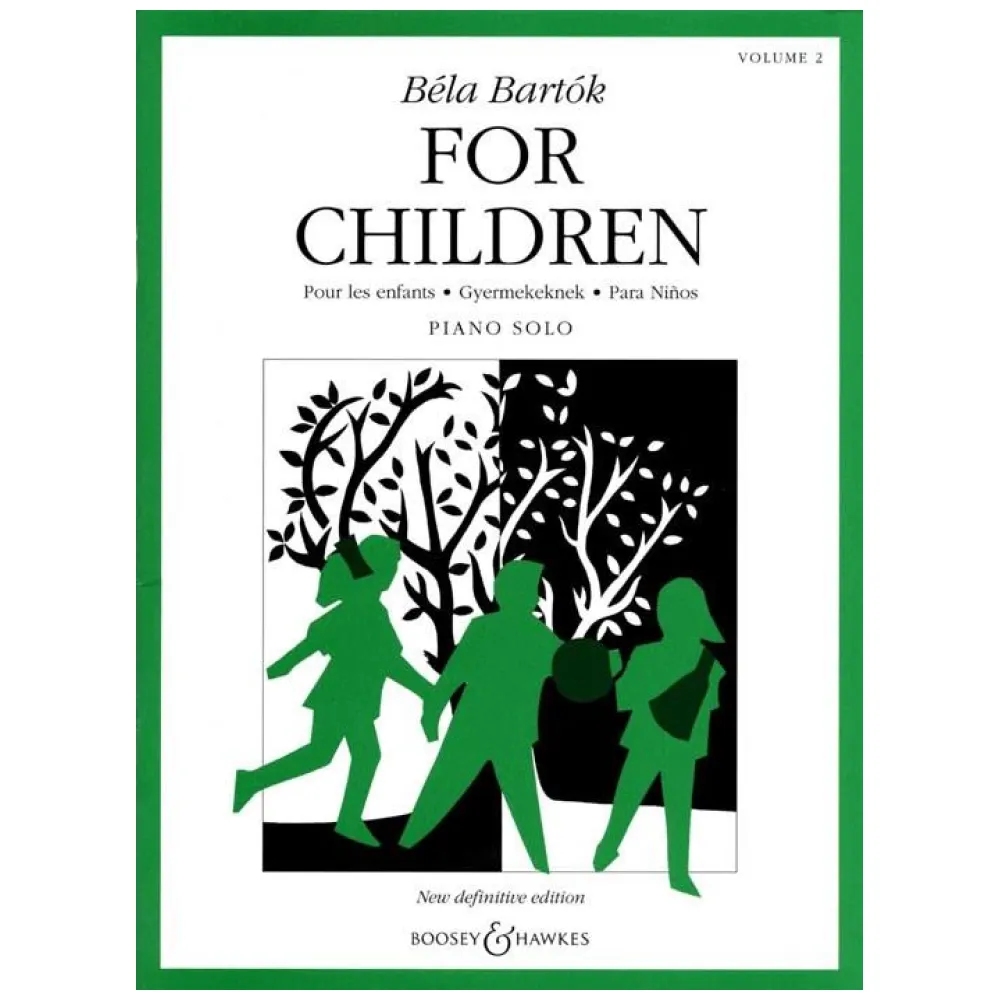 BELA BARTOK FOR CHILDREN PIANO SOLO VOLUME 2