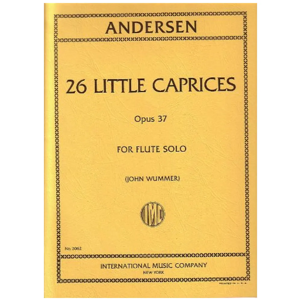 ANDERSEN 26 PICCOLI CAPRICCI PER FLAUTO OP.37