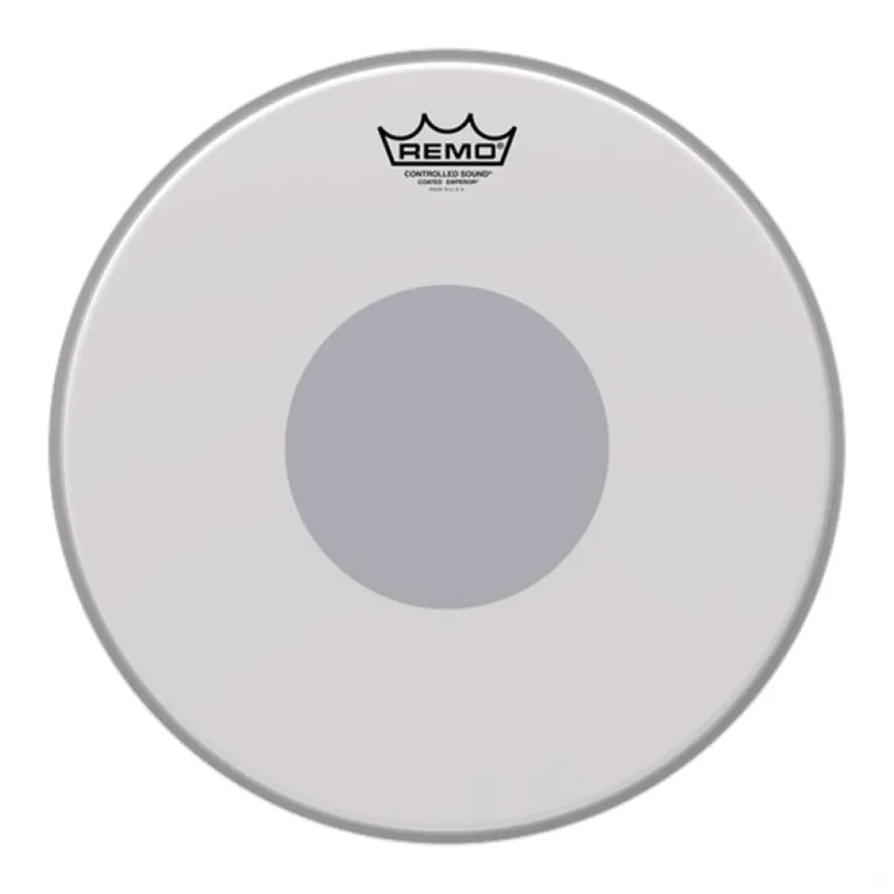REMO EMPEROR 14″ COATED CONTROLLED SOUND