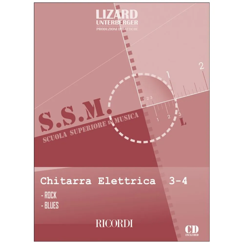 LIZARD SCUOLA SUPERIORE DI MUSICA CHITARRA ELETTRICA ROCK BLUES 3-4