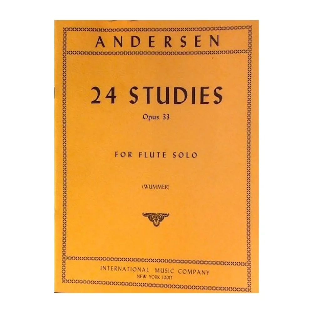 ANDERSEN – 24 STUDI PER FLAUTO OP. 33