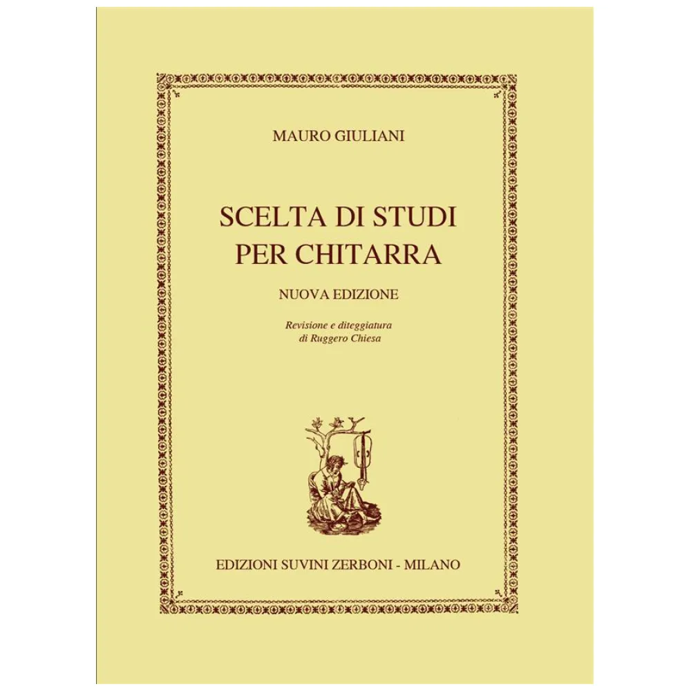 MAURO GIULIANI – SCELTA DI STUDI PER CHITARRA (RUGGERO CHIESA)