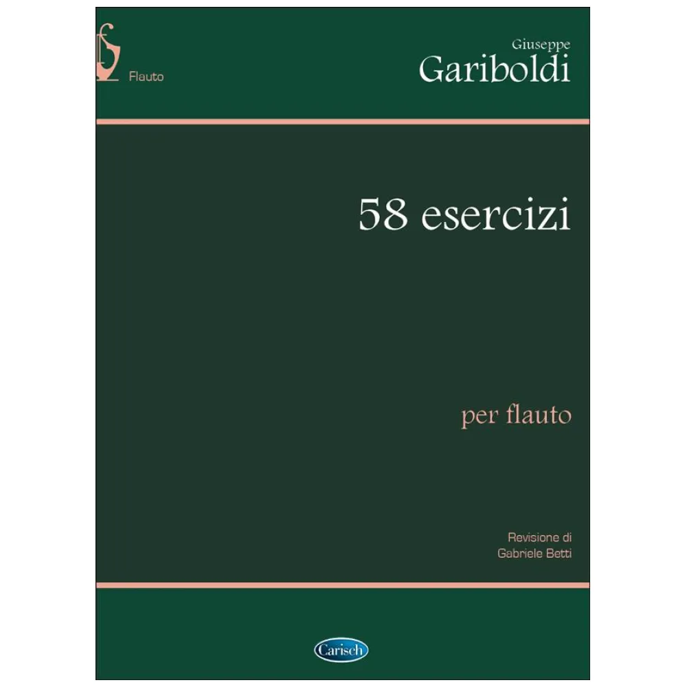 GARIBOLDI – 58 ESERCIZI PER FLAUTO