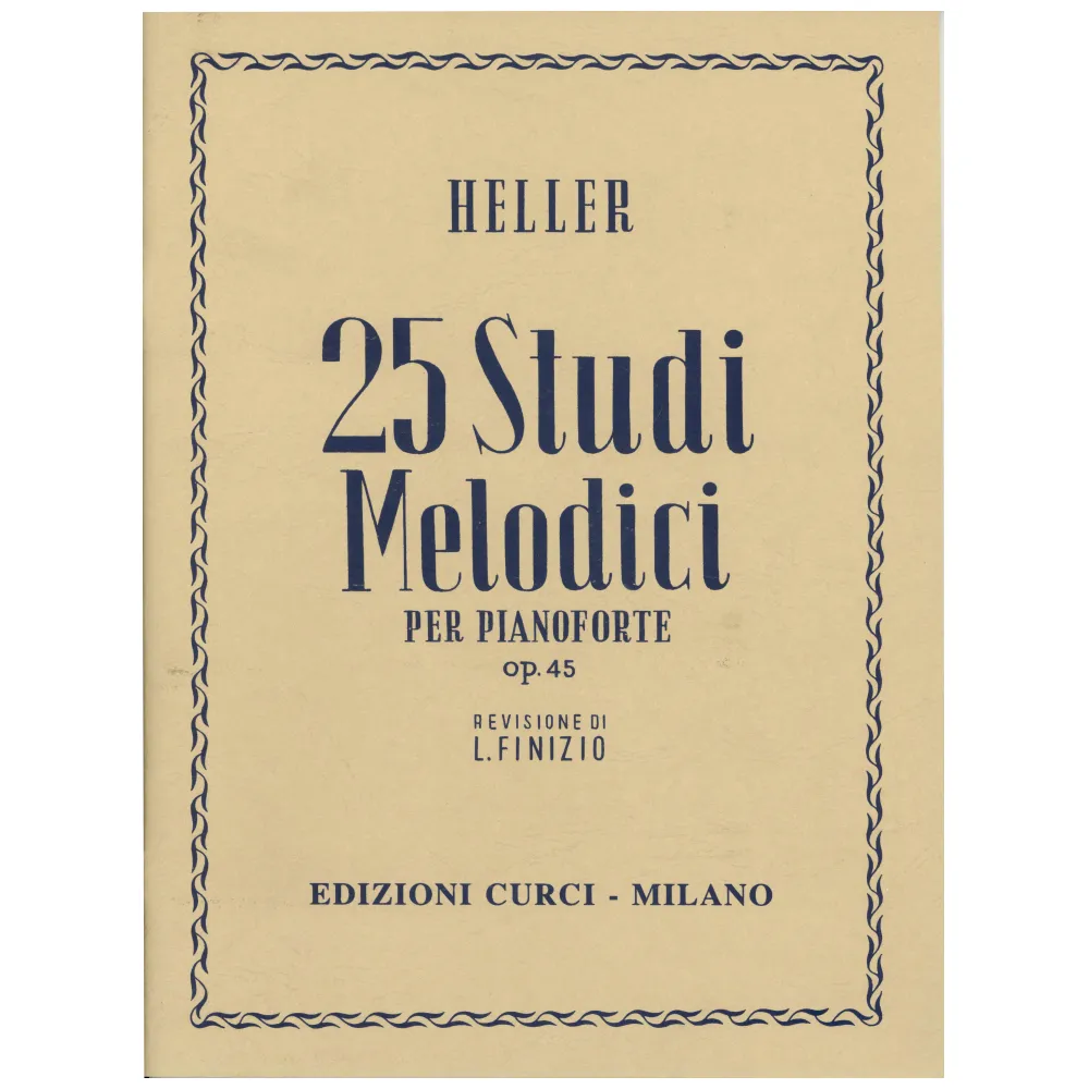 HELLER – 25 STUDI OP. 45 PER PIANOFORTE (FINIZIO)