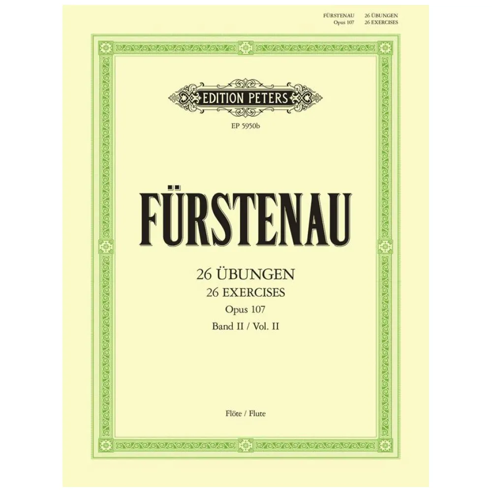 FURSTENAU 26 ESERCIZI PER FLAUTO OP.107 VOL. 2