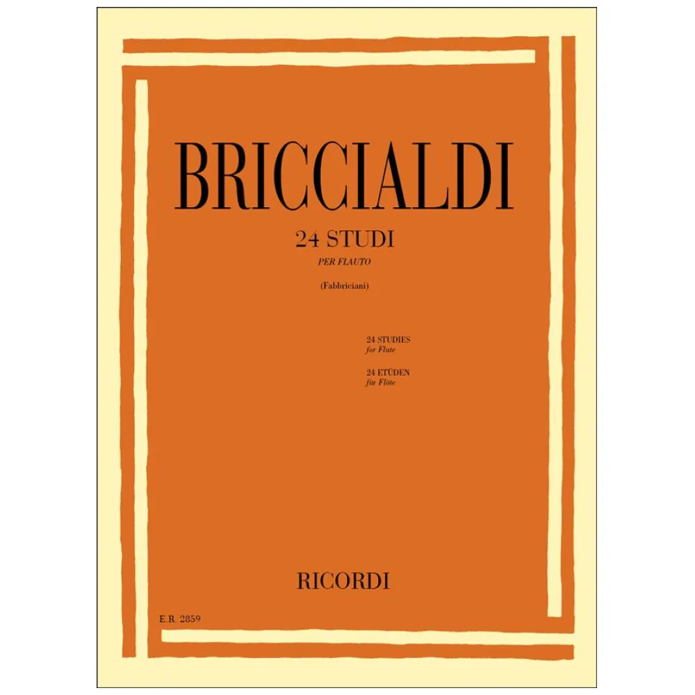 BRICCIALDI – 24 STUDI PER FLAUTO (FABBRICIANI)