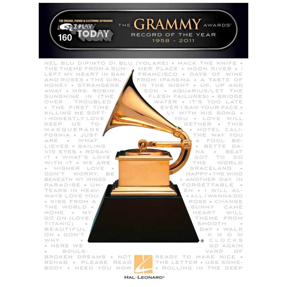 E-Z PLAY TODAY THE GRAMMY AWARDS RECORD OF THE YEAR 1958 – 2011