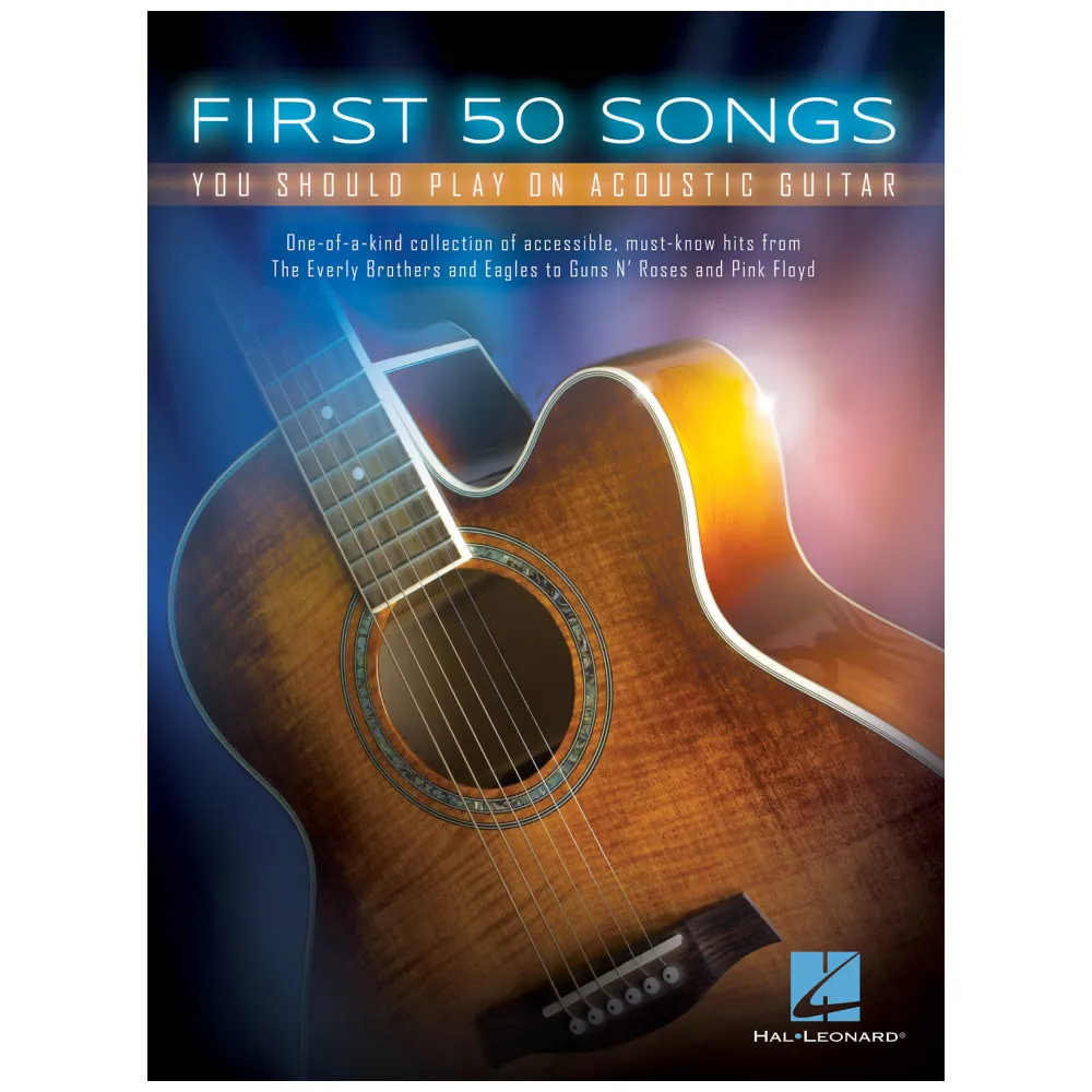 FIRST 50 SONGS YOU SHOLDS PLAY FOR ACOUSTICI GUITAR