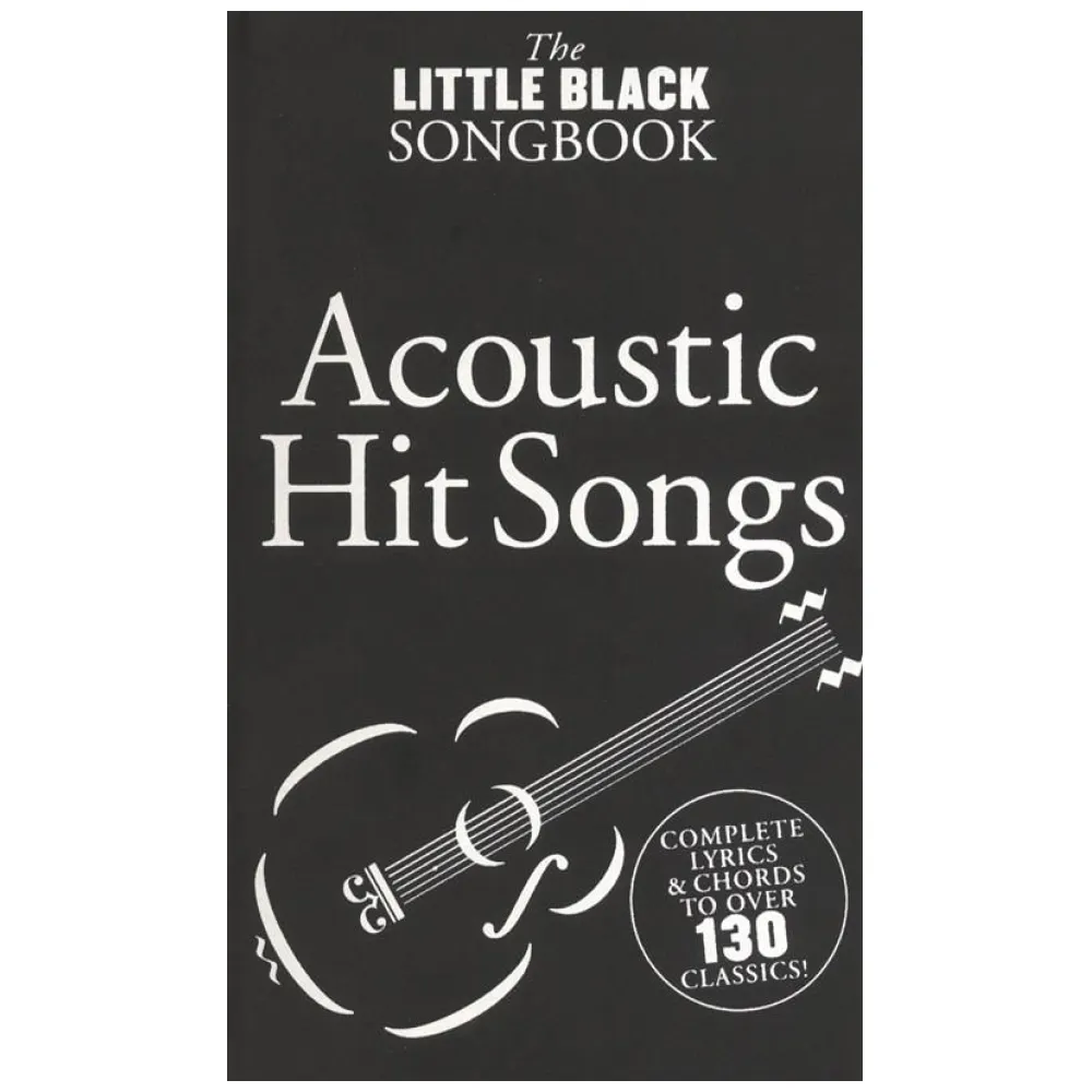 THE LITTLE BLACK SONGBOOK ACOUSTIC HIT SONGS