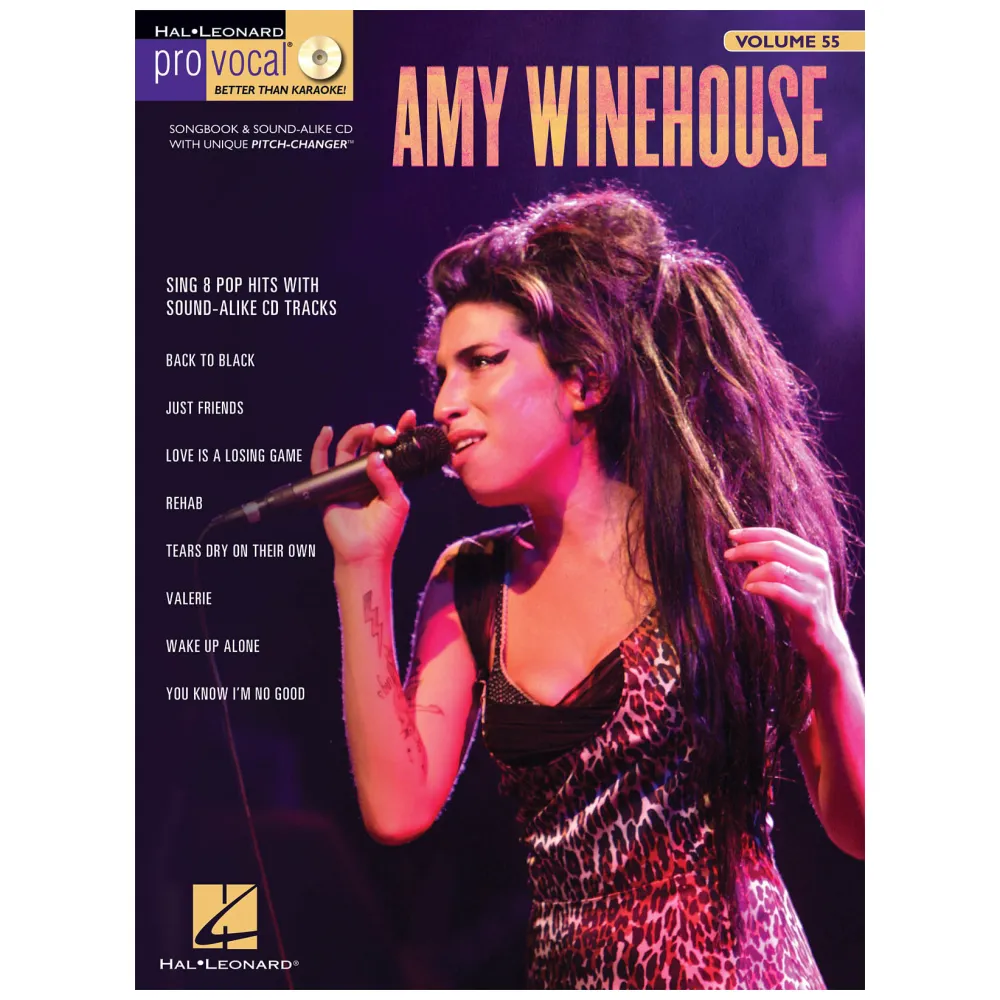 PRO VOCAL BETTER THAN KARAOKE GREAT STANDARDS COLLECTION AMY WINEHOUSE