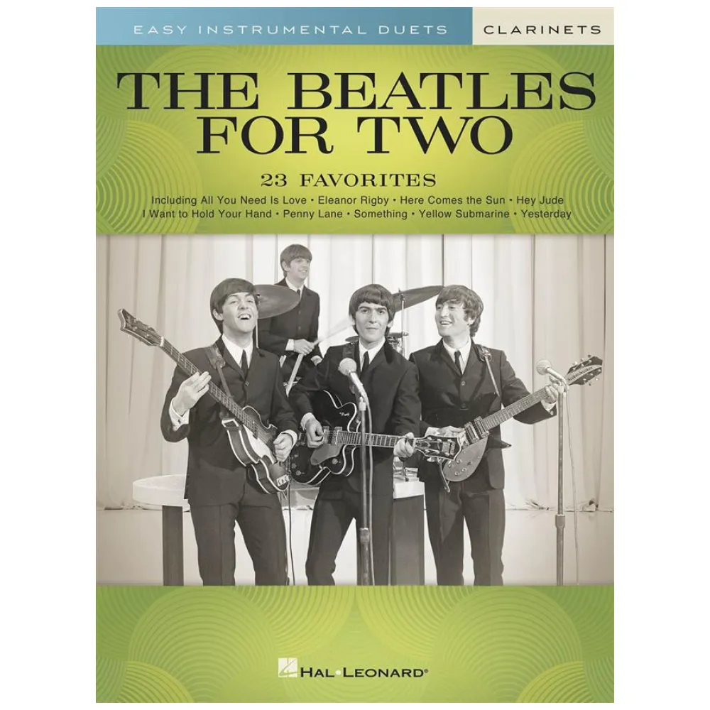 EASY INSTRUMENTAL DUETS THE BEATLES FOR TWO PER CLARINETTO