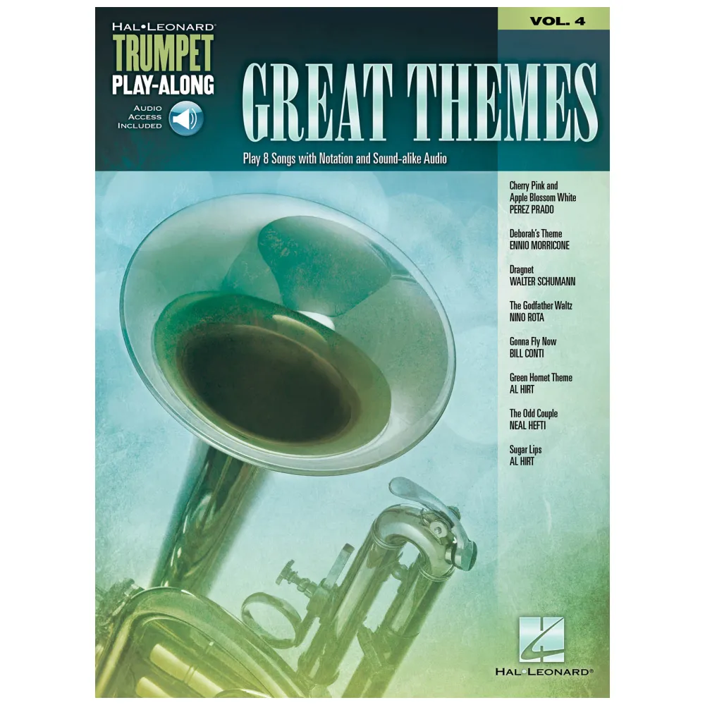 TRUMPET PLAY ALONG GREAT THEMES TRUMPET VOL.4