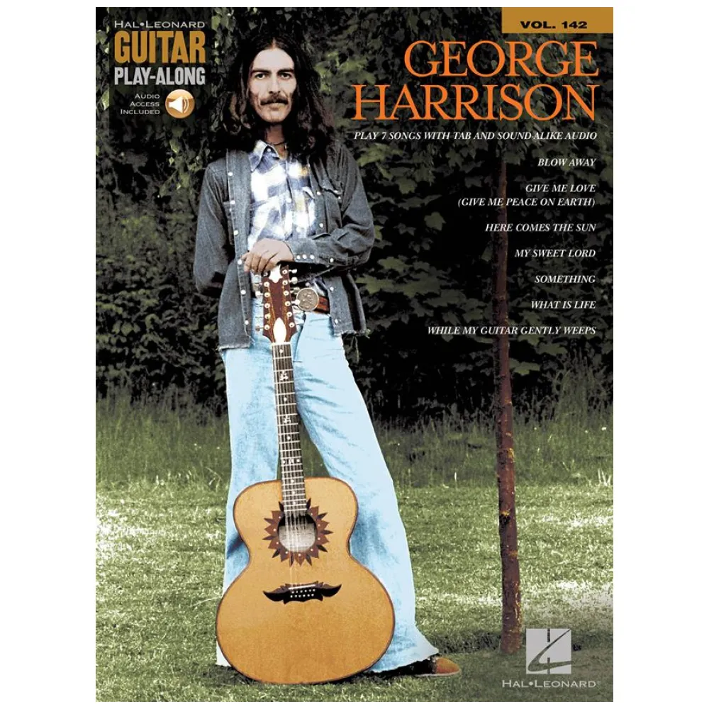 GUITAR PLAY ALONG GEORGE HARRISON VOL.142