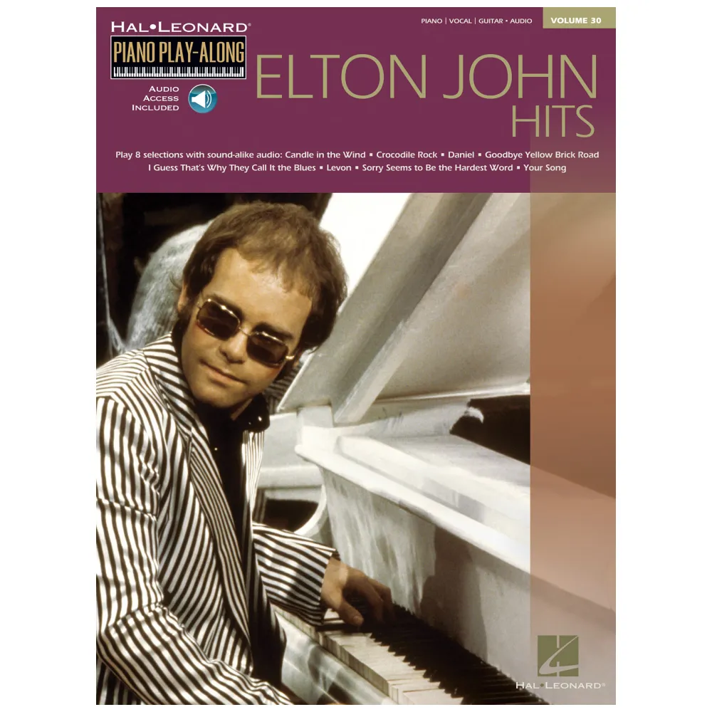 PIANO PLAY ALONG ELTON JOHN HITS VOL.30