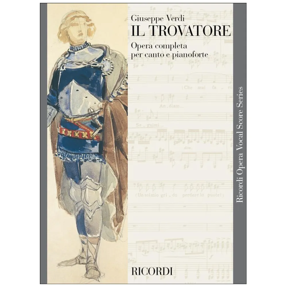 GIUSEPPE VERDI IL TROVATORE PARTITURA ORCHESTRALE