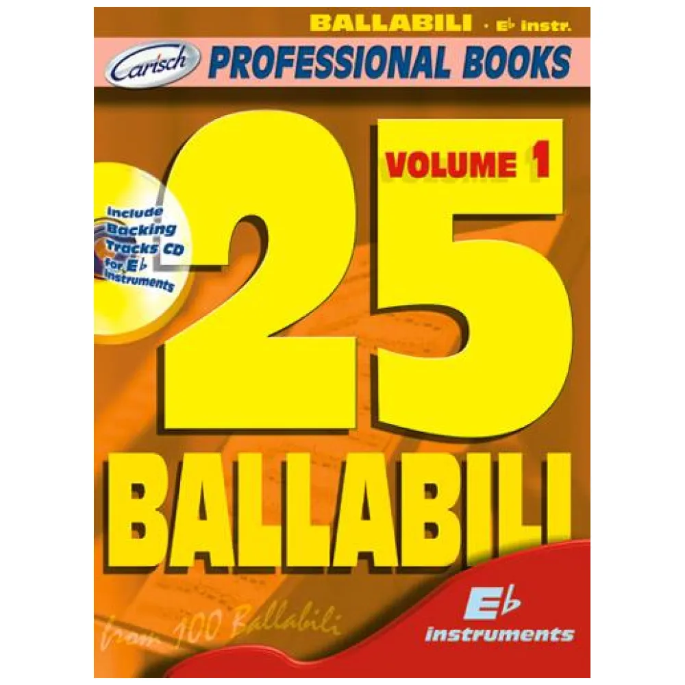 25 BALLABILI PER STRUMENTI IN MI/B VOL.1