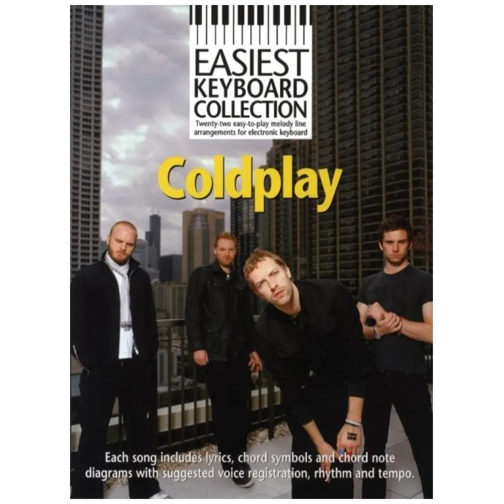 EASIEST KEYBPARD COLLECTIOM COLDPLAY